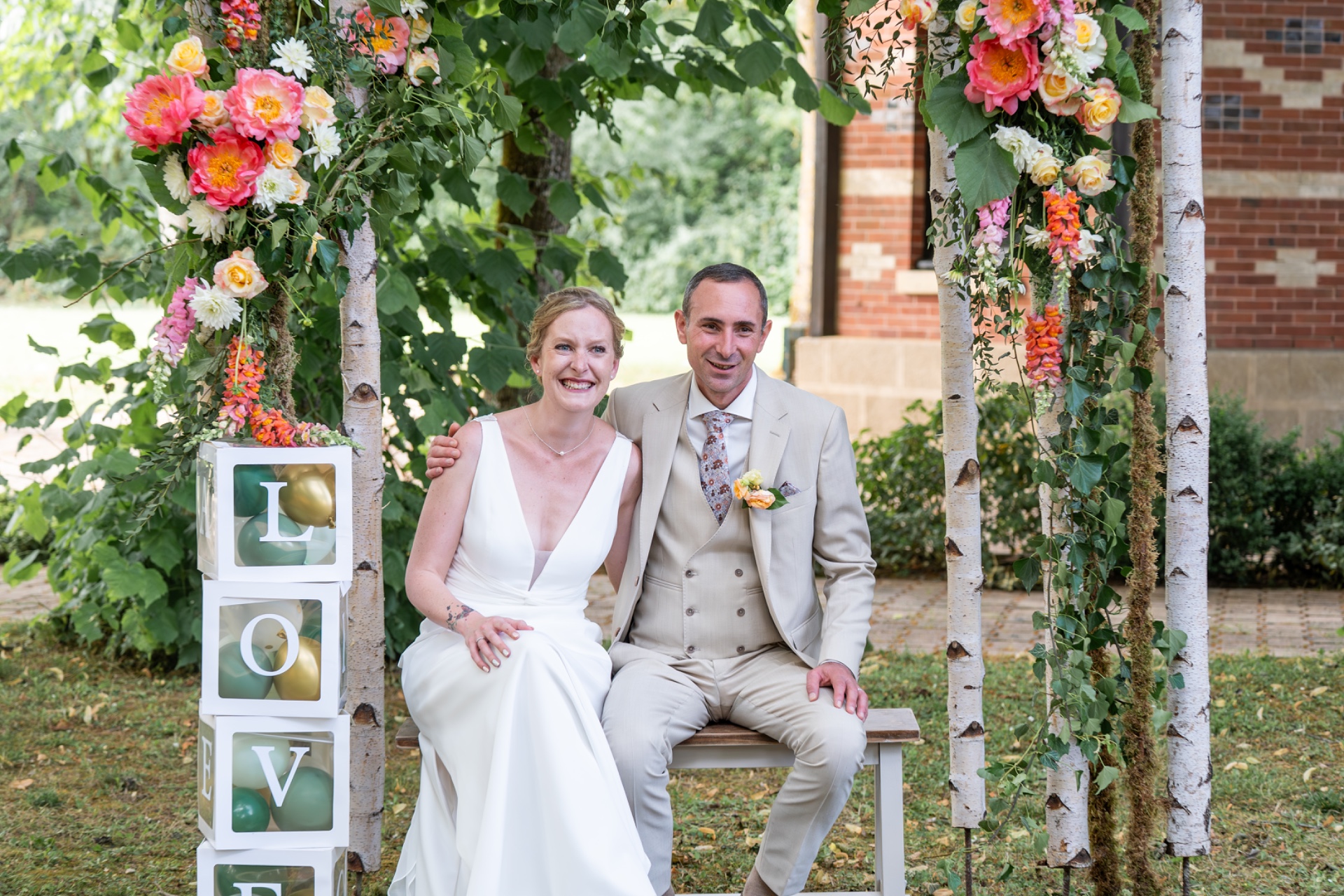 Photographe mariage a dreux naturel