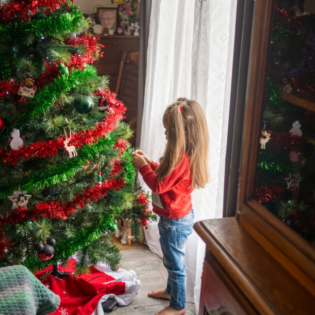 photographe dreux , shooting photo de Noël en lumière naturel