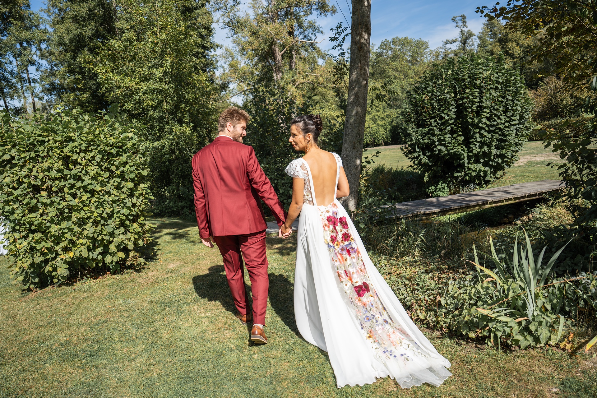 Photographe mariage Eure-et-Loir : Armelle et Julien, portrait de couple à Montigny-sur-Avre