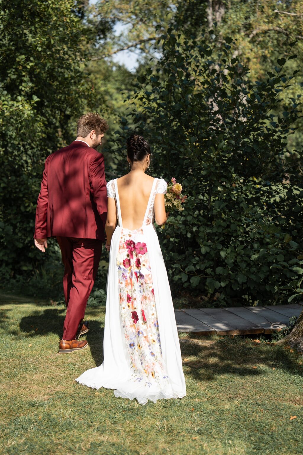 Photographe mariage Eure-et-Loir : Armelle et Julien, portrait de couple à Montigny-sur-Avre