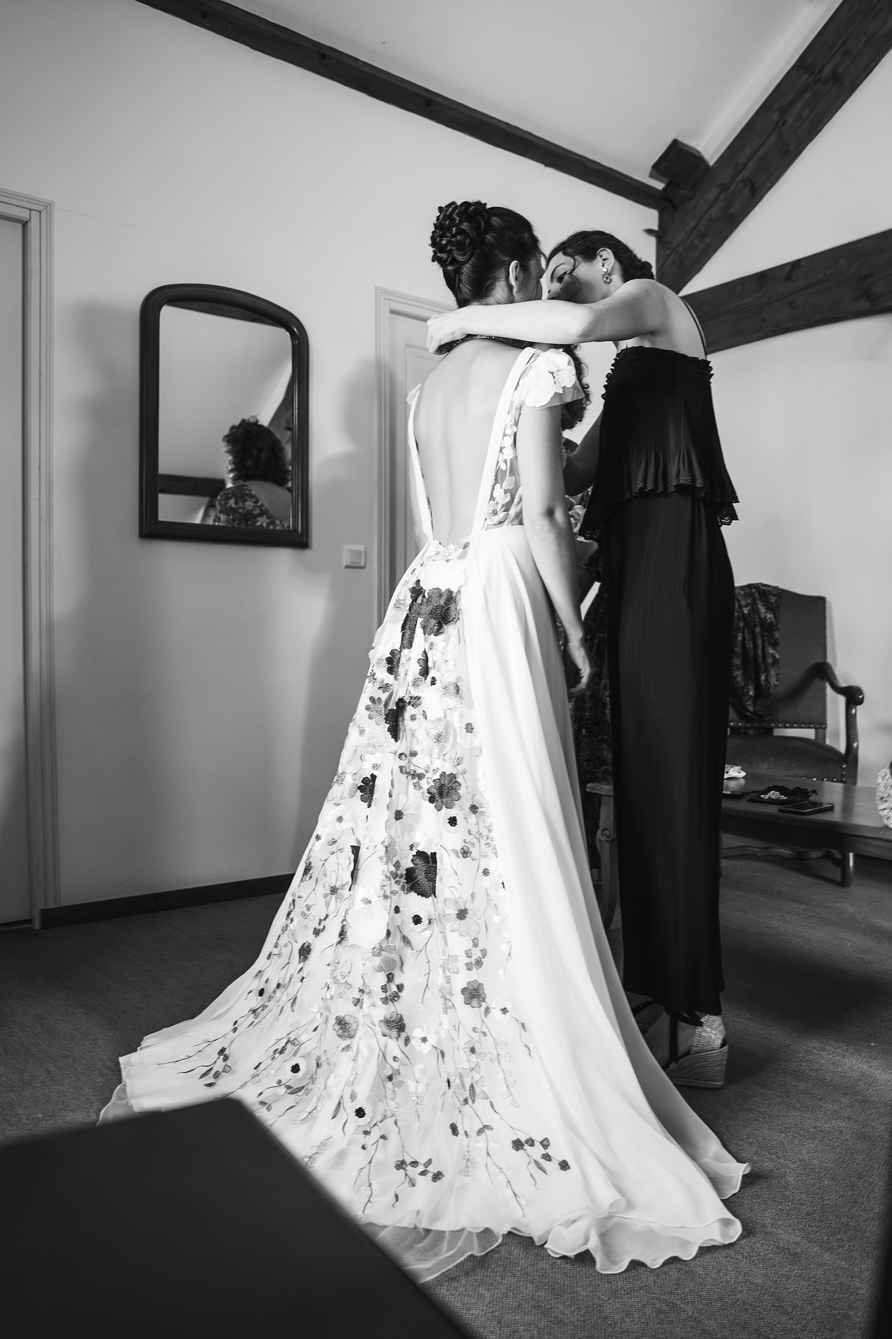Photographe mariage Eure-et-Loir : Armelle et Julien, portrait de couple à Montigny-sur-Avre