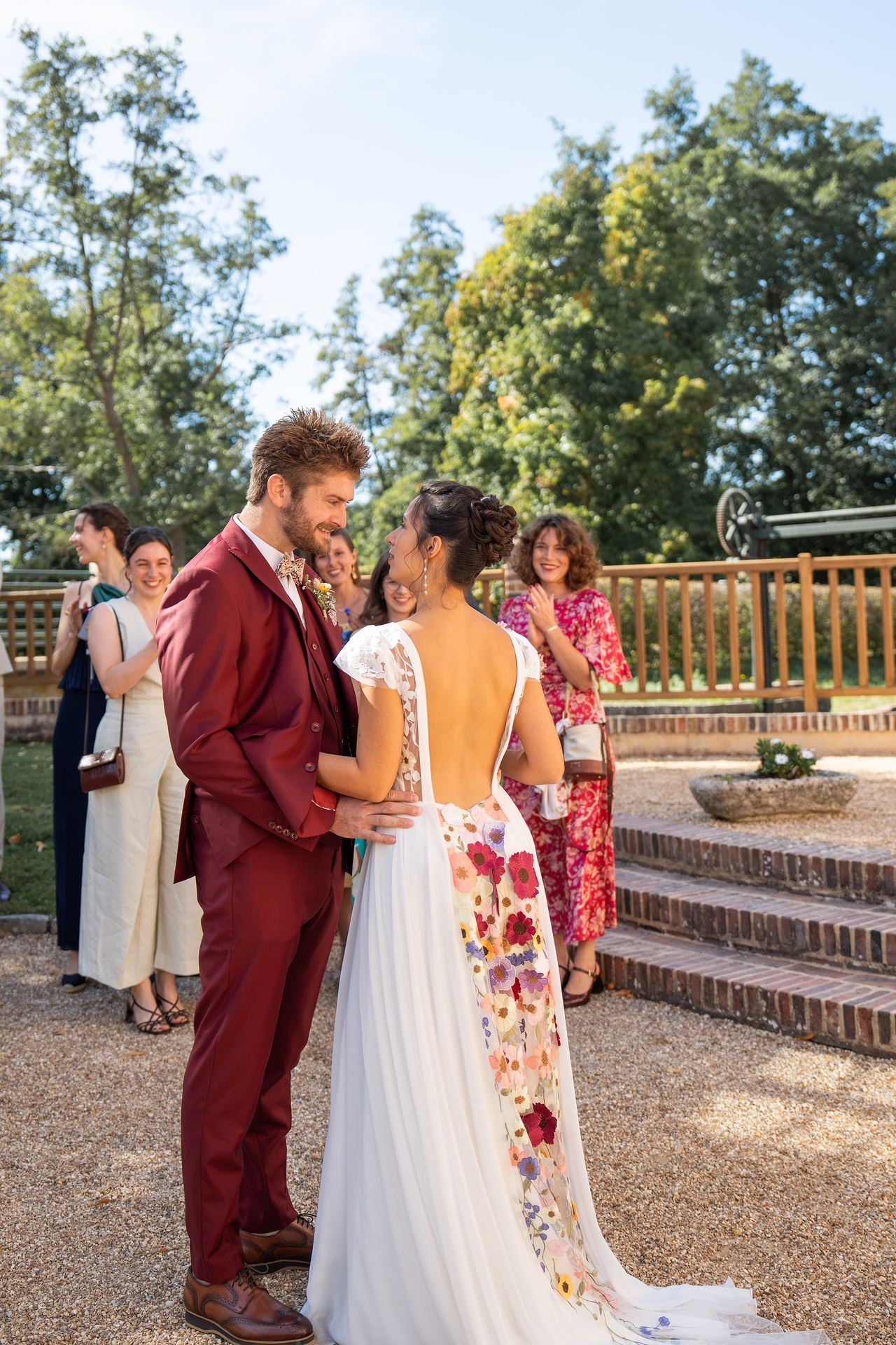 Photographe mariage Eure-et-Loir : Armelle et Julien, portrait de couple à Montigny-sur-Avre
